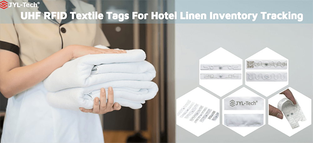UHF RFID Textile Tags for Hotel Linen Inventory Tracking