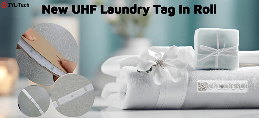 New UHF Laundry Tag-in-Roll for Automatic Linen Manufacturing Process